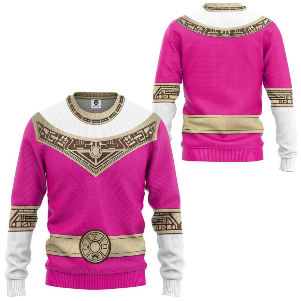 gearhuman 3d power rangers zeo pink custom tshirt hoodie apparel gv06014 3d apparel 766283 - Power Rangers Mall