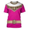 gearhuman 3d power rangers zeo pink custom tshirt hoodie apparel gv06014 3d apparel t shirt s 672314 - Power Rangers Mall