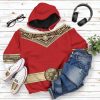 gearhuman 3d power rangers zeo red custom tshirt hoodie apparel gv06013 3d apparel 104769 - Power Rangers Mall