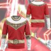 gearhuman 3d power rangers zeo red custom tshirt hoodie apparel gv06013 3d apparel 497792 - Power Rangers Mall