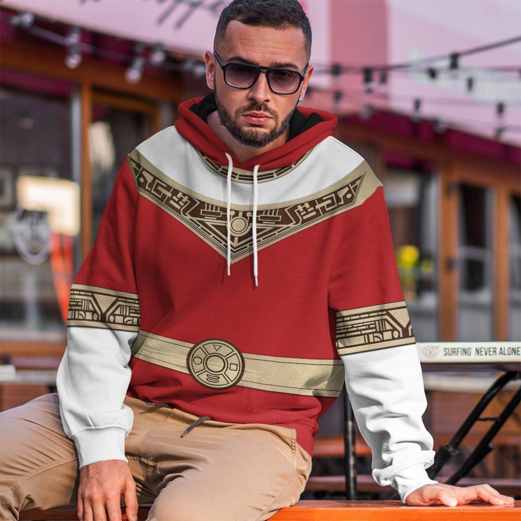 gearhuman 3d power rangers zeo red custom tshirt hoodie apparel gv06013 3d apparel 773710 - Power Rangers Mall