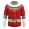 gearhuman 3d power rangers zeo red custom tshirt hoodie apparel gv06013 3d apparel long sleeve s 435622 - Power Rangers Mall