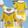 gearhuman 3d power rangers zeo yellow custom tshirt hoodie apparel gv06012 3d apparel 203349 - Power Rangers Mall