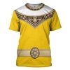 gearhuman 3d power rangers zeo yellow custom tshirt hoodie apparel gv06012 3d apparel t shirt s 782392 - Power Rangers Mall