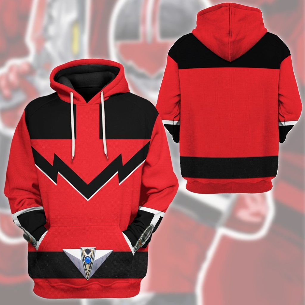 gearhuman 3d quantum power rangers time force tshirt hoodie apparel gb13011 3d apparel 220111 - Power Rangers Mall
