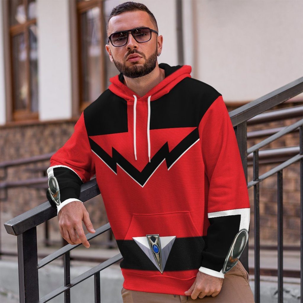 gearhuman 3d quantum power rangers time force tshirt hoodie apparel gb13011 3d apparel 441381 - Power Rangers Mall