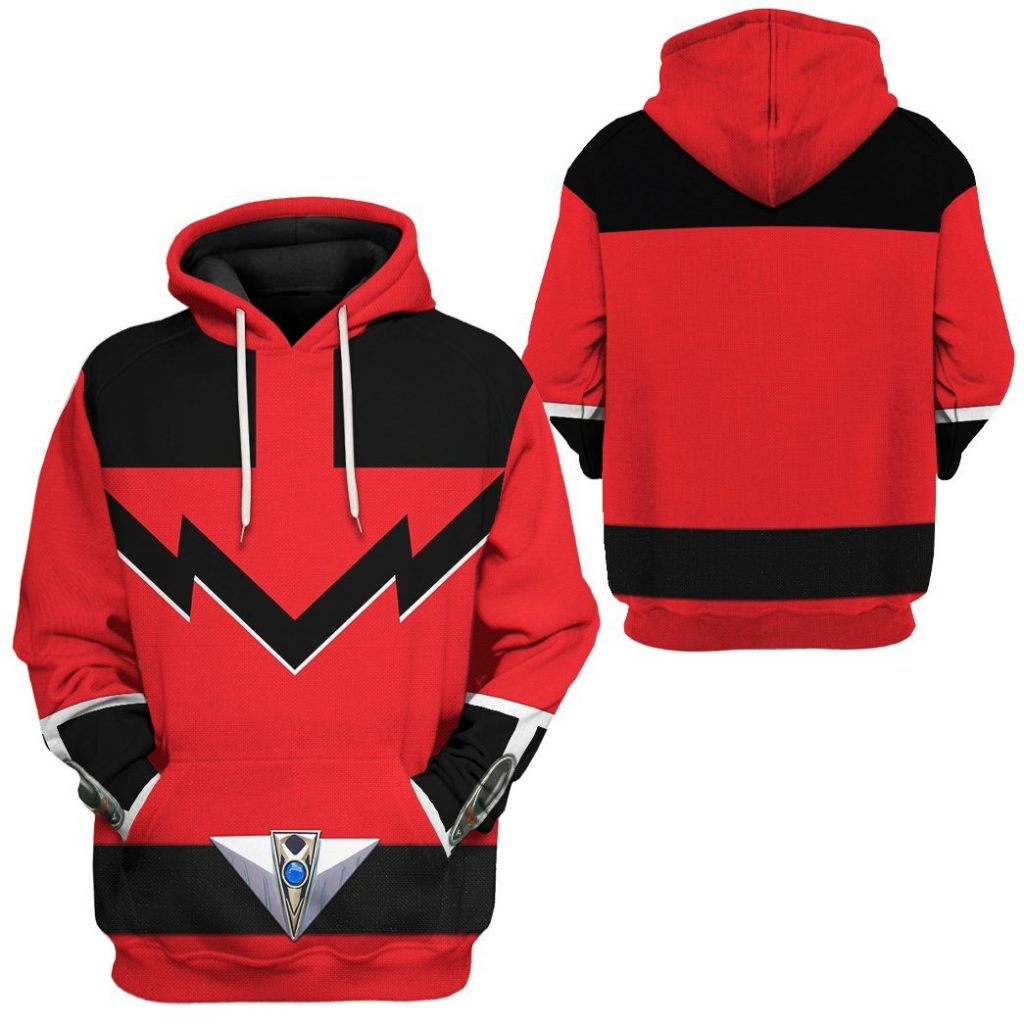 gearhuman 3d quantum power rangers time force tshirt hoodie apparel gb13011 3d apparel 505616 - Power Rangers Mall
