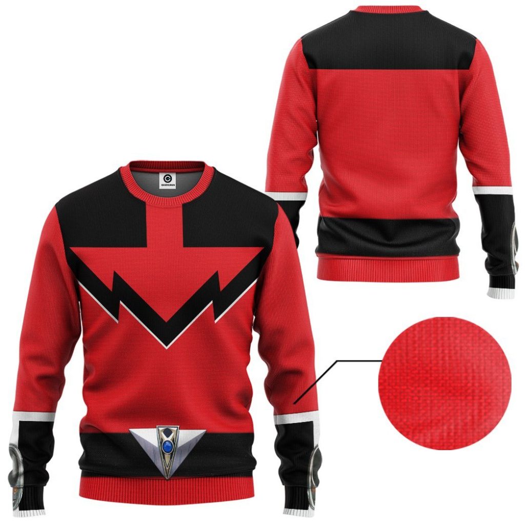 gearhuman 3d quantum power rangers time force tshirt hoodie apparel gb13011 3d apparel 542902 - Power Rangers Mall