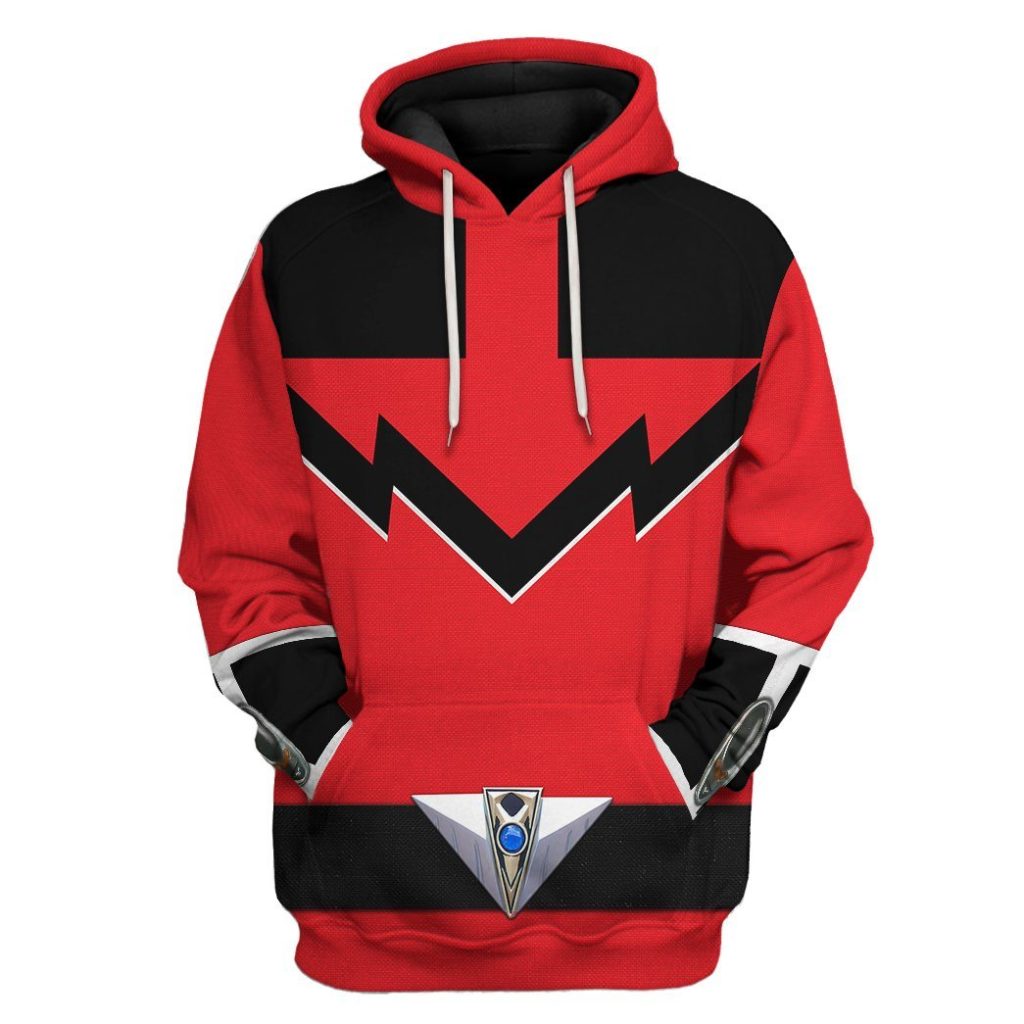 gearhuman 3d quantum power rangers time force tshirt hoodie apparel gb13011 3d apparel hoodie s 725993 - Power Rangers Mall