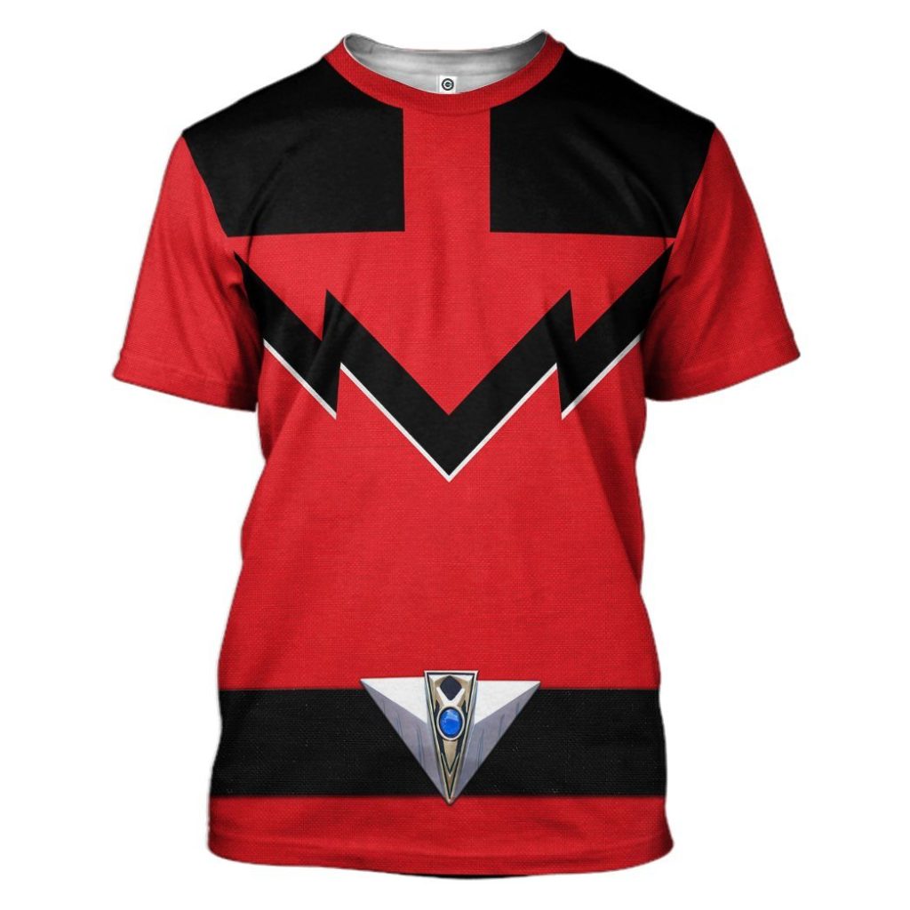 gearhuman 3d quantum power rangers time force tshirt hoodie apparel gb13011 3d apparel t shirt s 111889 - Power Rangers Mall