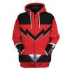 gearhuman 3d quantum power rangers time force tshirt hoodie apparel gb13011 3d apparel zip hoodie s 332725 - Power Rangers Mall