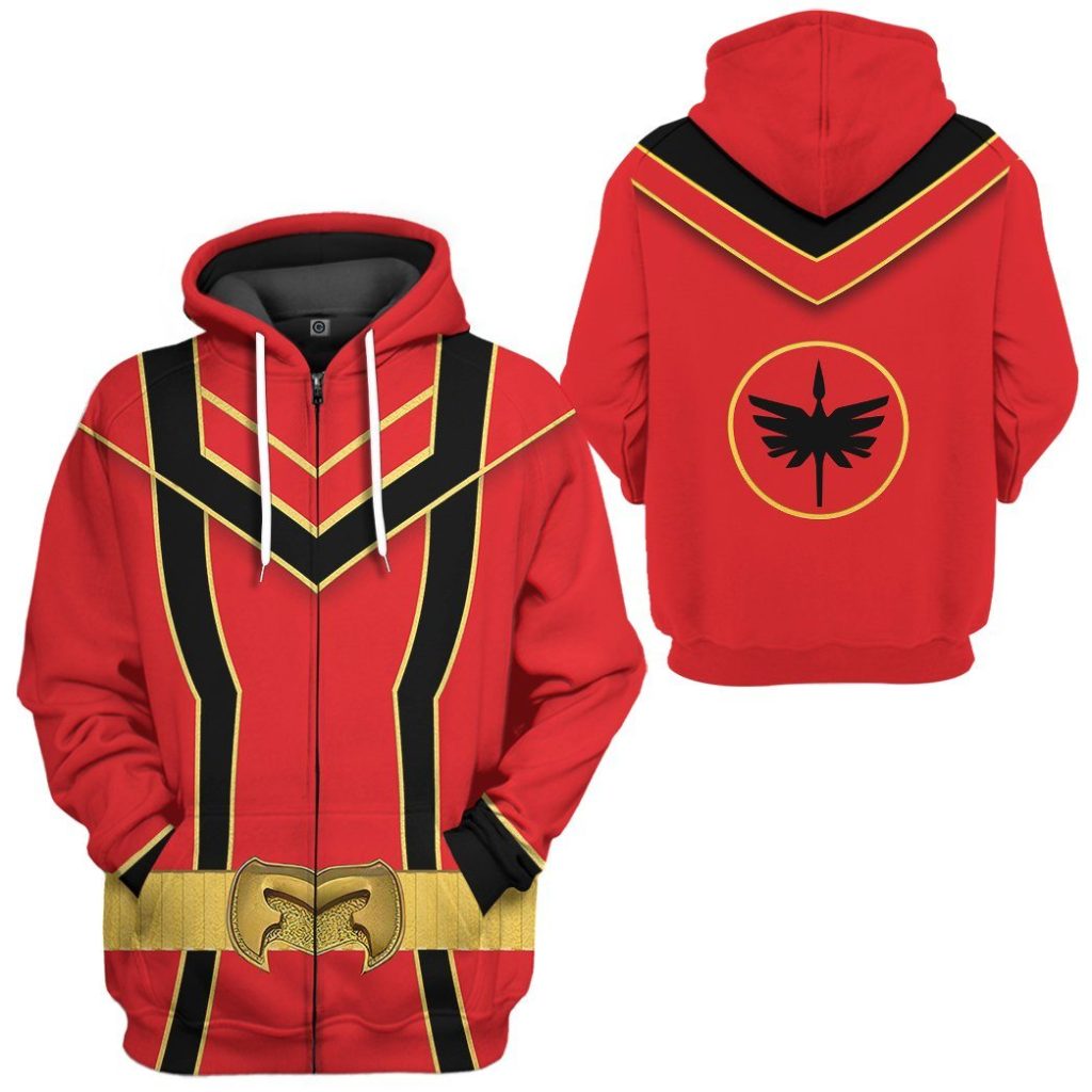 gearhuman 3d red power rangers mystic force tshirt hoodie apparel gb130132 3d apparel 210531 1b9473ee a04a 4612 bfeb 433a3219bc96 - Power Rangers Mall