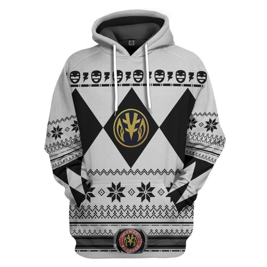 gearhuman 3d white power ranger custom tshirt hoodie apparel cw29109 3d apparel hoodie s 573636 228b28f0 5aeb 4d07 aeb4 47b5e60b3156 - Power Rangers Mall