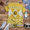 gearhuman 3d yellow power ranger custom tshirt hoodie apparel cw291010 3d apparel 294200 - Power Rangers Mall