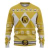 gearhuman 3d yellow power ranger custom tshirt hoodie apparel cw291010 3d apparel long sleeve s 339570 - Power Rangers Mall