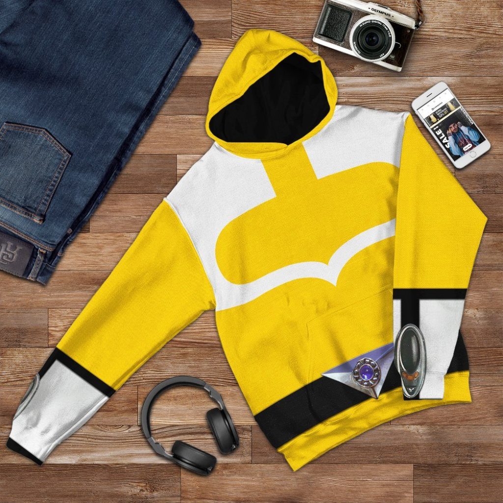 gearhuman 3d yellow power rangers time force tshirt hoodie apparel gb15013 3d apparel 670375 8c422ac9 f067 4e35 b70d db56c5fc85c0 - Power Rangers Mall