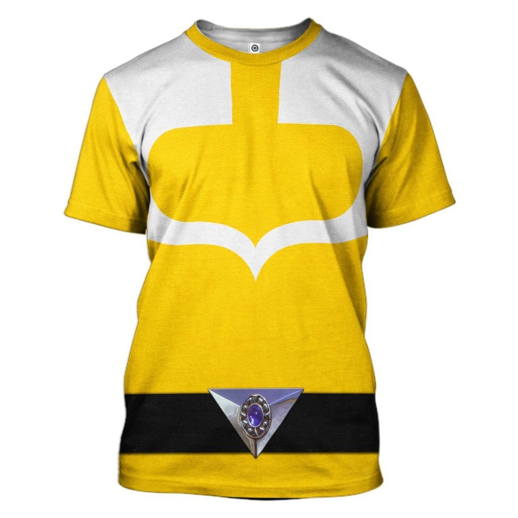 gearhuman 3d yellow power rangers time force tshirt hoodie apparel gb15013 3d apparel t shirt s 235530 b565e784 db03 4be5 a2ff fc2f82c842aa - Power Rangers Mall