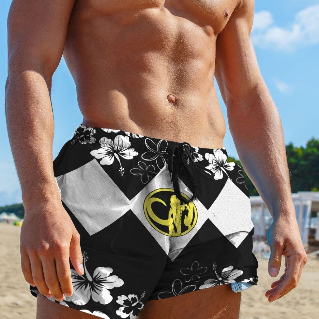 gearhumans 3d mighty morphin power ranger black beach short zz160417 men shorts 404311 7192a21e f52d 4573 bfe2 50b324e2c8f7 - Power Rangers Mall