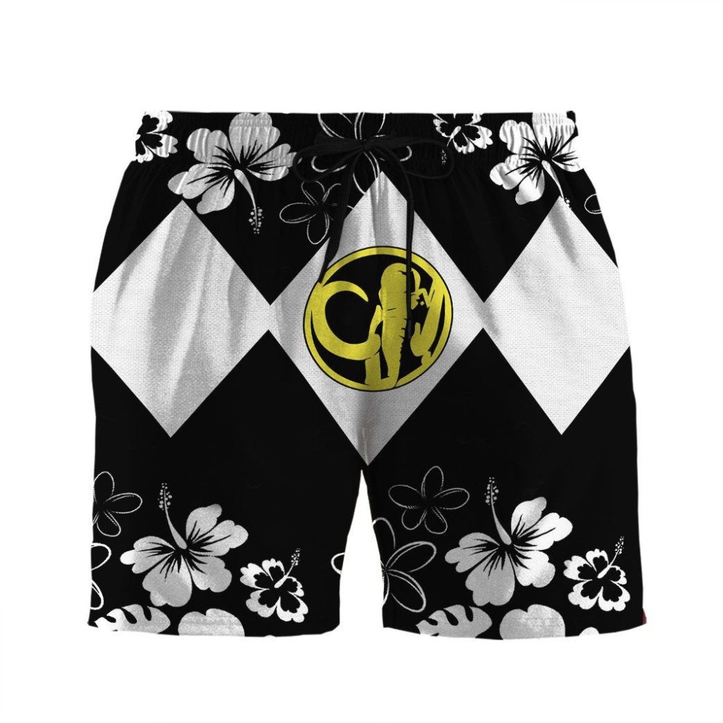 gearhumans 3d mighty morphin power ranger black beach short zz160417 men shorts s 928839 76eb2e2d 0dd1 4c73 8fac fb4ed4fb5705 - Power Rangers Mall