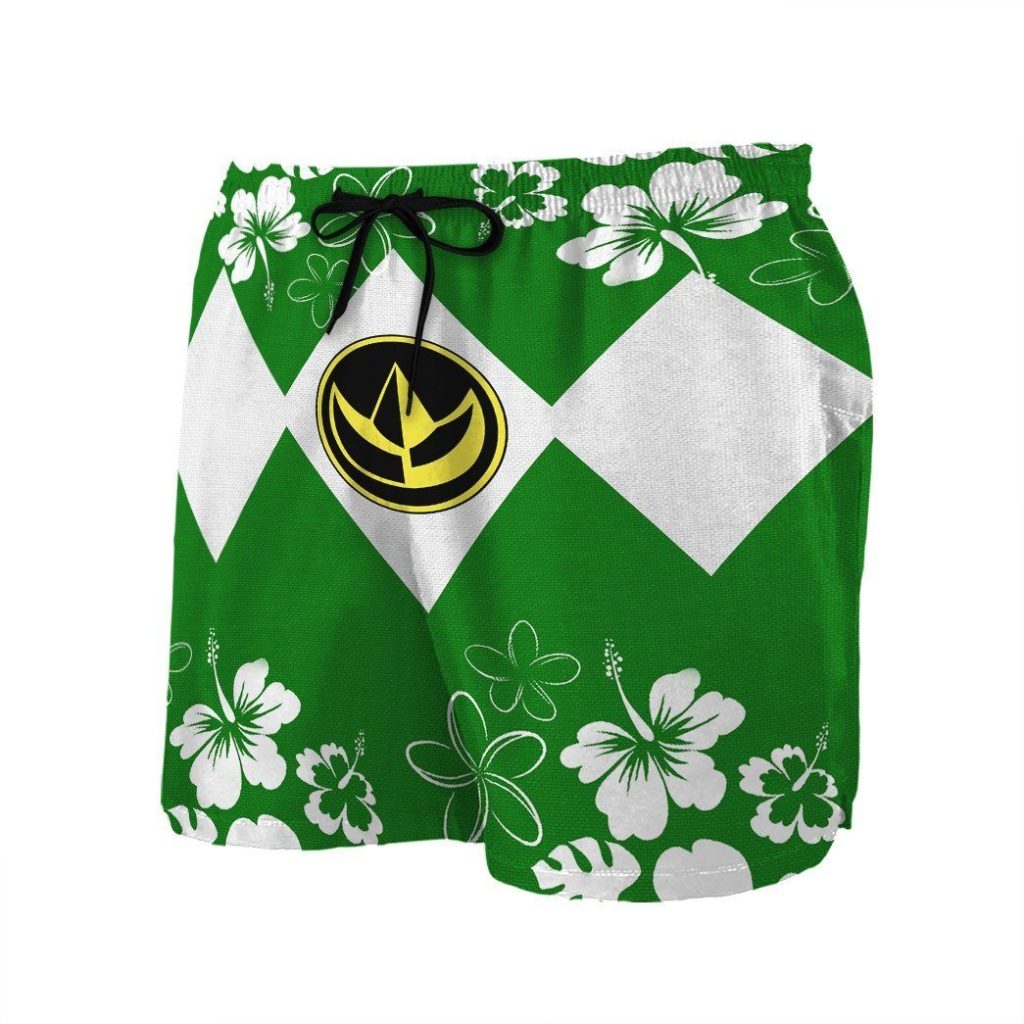 gearhumans 3d mighty morphin power ranger green beach short zz160415 men shorts 816561 d429ae52 1271 4890 b7a3 2a4bbfb4ad61 - Power Rangers Mall