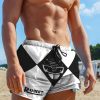 gearhumans 3d mighty morphin power rangers black ranger custom name beach shorts swim trunk gw0206212 men shorts 353686 - Power Rangers Mall