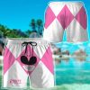 gearhumans 3d mighty morphin power rangers pink ranger custom name beach shorts swim trunk gw0206214 men shorts 128904 - Power Rangers Mall