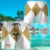 gearhumans 3d mighty morphin power rangers white ranger custom name beach shorts swim trunk gw04062153 men shorts 161819 - Power Rangers Mall
