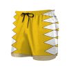 gearhumans 3d power ranger yellow dino thunder shorts zk28042113 men shorts 596794 - Power Rangers Mall