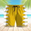 gearhumans 3d power ranger yellow dino thunder shorts zk28042113 men shorts 775650 - Power Rangers Mall
