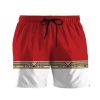gearhumans 3d power ranger zeo red shorts zk2904218 men shorts s 894573 - Power Rangers Mall