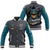 gearhumans 3d power rangers hyperforce fenrir custom name baseball jacket gw12041 baseball jacket 485382 - Power Rangers Mall