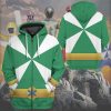 gearhumans 3d power rangers lightspeed rescue green ranger custom tshirt hoodie apparel gw05043 3d apparel 799279 - Power Rangers Mall