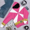 gearhumans 3d power rangers lightspeed rescue pink ranger custom tshirt hoodie apparel gw05044 3d apparel 381806 - Power Rangers Mall