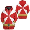 gearhumans 3d power rangers lightspeed rescue red ranger custom tshirt hoodie apparel gw05041 3d apparel 233566 - Power Rangers Mall