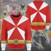 gearhumans 3d power rangers lightspeed rescue red ranger custom tshirt hoodie apparel gw05041 3d apparel 253336 - Power Rangers Mall