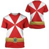 gearhumans 3d power rangers lightspeed rescue red ranger custom tshirt hoodie apparel gw05041 3d apparel 941539 - Power Rangers Mall