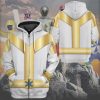 gearhumans 3d power rangers lightspeed rescue titanium ranger custom tshirt hoodie apparel gw05046 3d apparel 635994 - Power Rangers Mall
