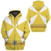 gearhumans 3d power rangers lightspeed rescue yellow ranger custom tshirt hoodie apparel gw05045 3d apparel 311507 - Power Rangers Mall