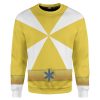 gearhumans 3d power rangers lightspeed rescue yellow ranger custom tshirt hoodie apparel gw05045 3d apparel long sleeve s 324299 - Power Rangers Mall