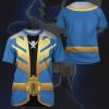 gearhumans 3d power rangers megaforce blue ranger custom tshirt hoodie apparel gw05046 3d apparel 581064 - Power Rangers Mall