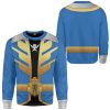 gearhumans 3d power rangers megaforce blue ranger custom tshirt hoodie apparel gw05046 3d apparel 812358 - Power Rangers Mall