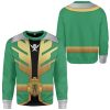 gearhumans 3d power rangers megaforce green ranger custom tshirt hoodie apparel gw05043 3d apparel 165913 - Power Rangers Mall