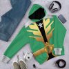 gearhumans 3d power rangers megaforce green ranger custom tshirt hoodie apparel gw05043 3d apparel 254149 - Power Rangers Mall