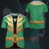 gearhumans 3d power rangers megaforce green ranger custom tshirt hoodie apparel gw05043 3d apparel 409404 - Power Rangers Mall