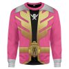 gearhumans 3d power rangers megaforce pink ranger custom tshirt hoodie apparel gw05042 3d apparel long sleeve s 257612 - Power Rangers Mall