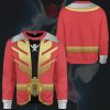 gearhumans 3d power rangers megaforce red ranger custom tshirt hoodie apparel gw05045 3d apparel 933400 - Power Rangers Mall