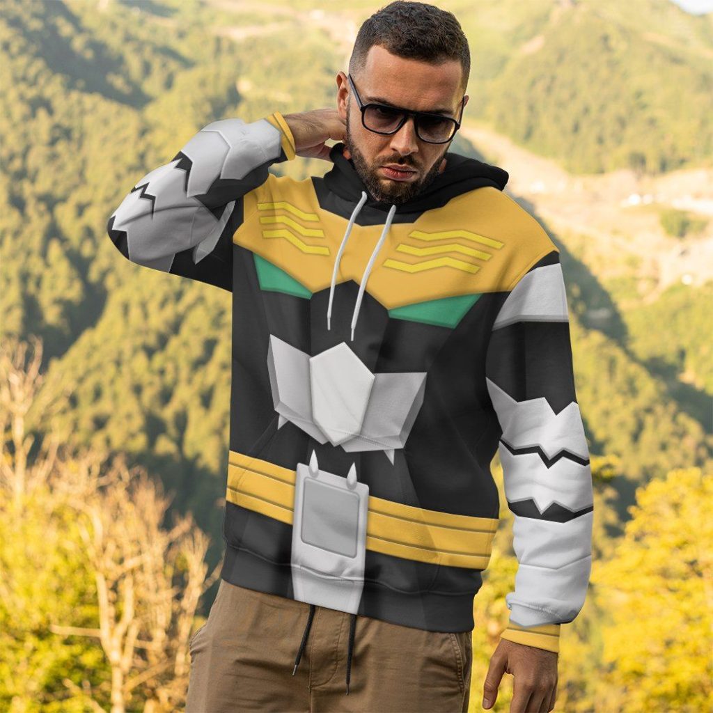 gearhumans 3d power rangers megaforce robo knight custom tshirt hoodie apparel gw05047 3d apparel 269876 - Power Rangers Mall
