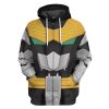 gearhumans 3d power rangers megaforce robo knight custom tshirt hoodie apparel gw05047 3d apparel zip hoodie s 280005 - Power Rangers Mall