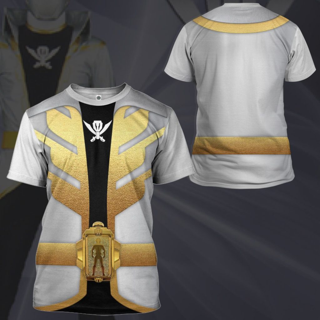 gearhumans 3d power rangers megaforce silver ranger custom tshirt hoodie apparel gw05041 3d apparel 534493 - Power Rangers Mall