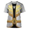 gearhumans 3d power rangers megaforce silver ranger custom tshirt hoodie apparel gw05041 3d apparel t shirt s 771143 - Power Rangers Mall